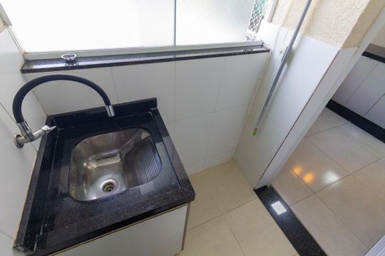 Área de Serviço de apartamento para alugar com 2 quartos, 36m² em Cidade Patriarca, São Paulo