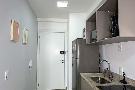 Estúdio de kitnet/studio à venda com 1 quarto, 25m² em Brooklin, São Paulo