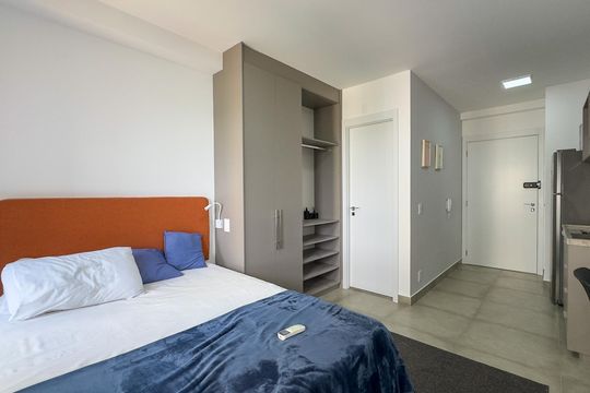 Estúdio de kitnet/studio à venda com 1 quarto, 25m² em Brooklin, São Paulo