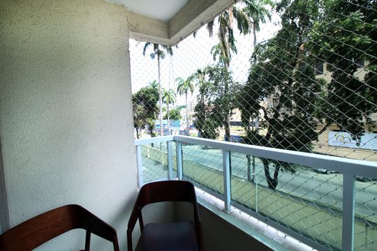Varanda da sala de apartamento à venda com 2 quartos, 60m² em Penha, Rio de Janeiro