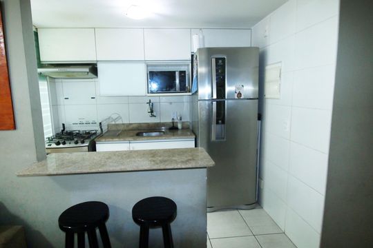 Cozinha de apartamento à venda com 2 quartos, 60m² em Penha, Rio de Janeiro
