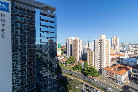 Vista da Sacada de apartamento à venda com 1 quarto, 43m² em Centro, Campinas