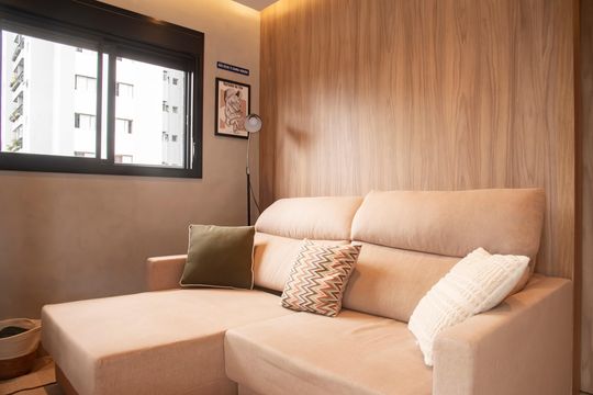 Sala de apartamento à venda com 1 quarto, 62m² em Chácara Inglesa, São Paulo