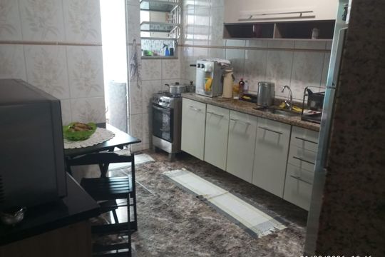 Cozinha de casa de condomínio para alugar com 2 quartos, 60m² em Padre Miguel, Rio de Janeiro
