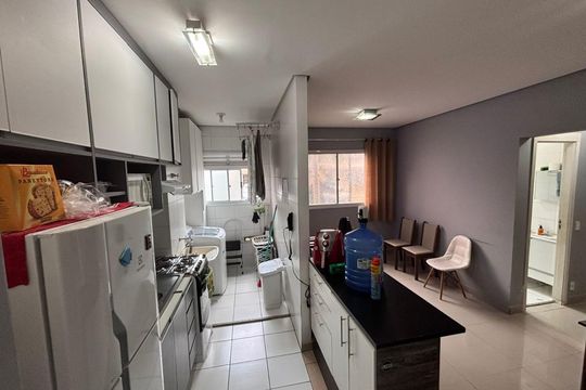 Cozinha de apartamento para alugar com 2 quartos, 51m² em Centro, Barueri