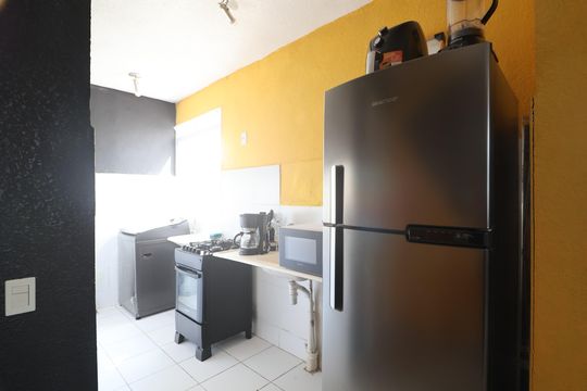 Cozinha e Área de Serviço de apartamento à venda com 2 quartos, 45m² em São José, Canoas