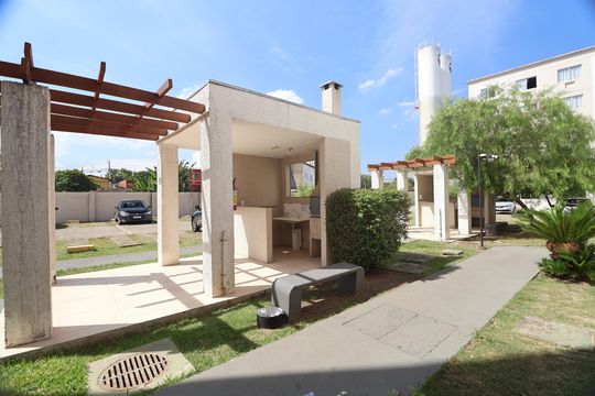 Área comum - Churrasqueira de apartamento à venda com 2 quartos, 45m² em São José, Canoas