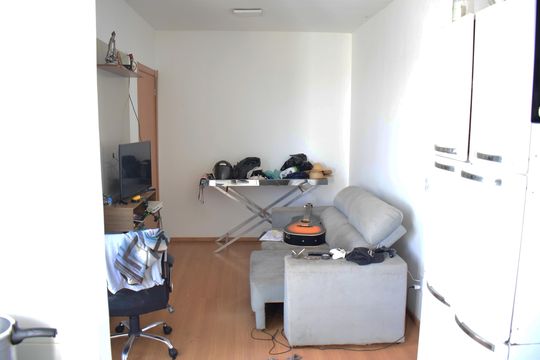 Sala de apartamento para alugar com 2 quartos, 50m² em Chácaras Hipica, Ribeirão Preto
