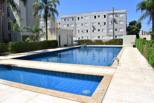 Área comum - Piscina de apartamento para alugar com 2 quartos, 50m² em Chácaras Hipica, Ribeirão Preto
