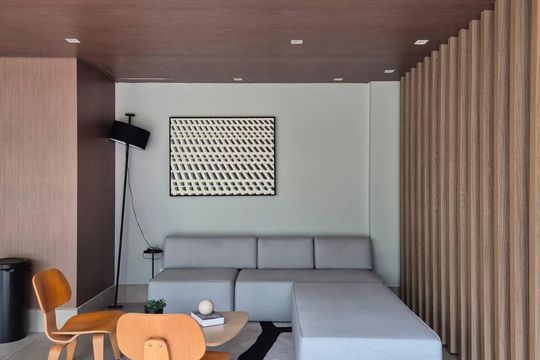 Área externa de kitnet/studio para alugar com 1 quarto, 25m² em Jardim das Acacias, São Paulo