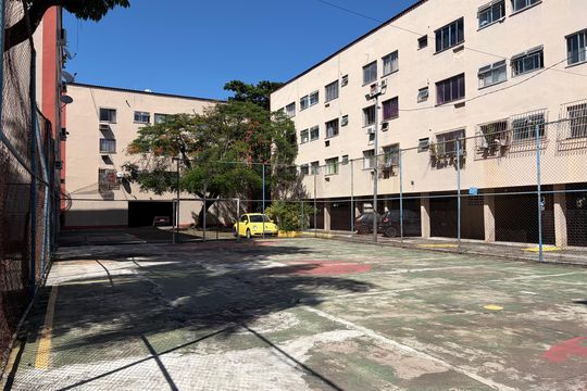 Área comum de apartamento à venda com 2 quartos, 48m² em Taquara, Rio de Janeiro