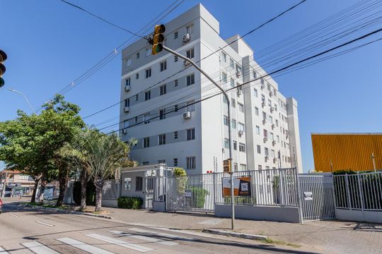 Fachada de apartamento à venda com 2 quartos, 44m² em Partenon, Porto Alegre