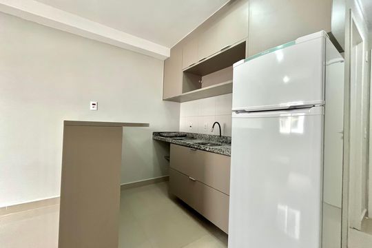 Cozinha de apartamento à venda com 1 quarto, 24m² em Vila da Saúde, São Paulo