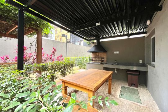 Área comum - Churrasqueira de apartamento à venda com 1 quarto, 24m² em Vila da Saúde, São Paulo