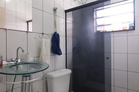 Banheiro Social de apartamento à venda com 2 quartos, 170m² em Bairro dos Casa, São Bernardo do Campo