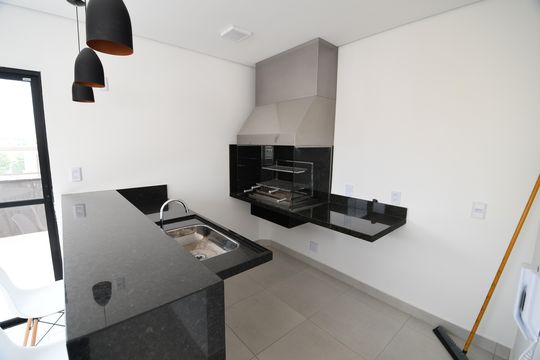 Área comum - Churrasqueira de apartamento para alugar com 1 quarto, 51m² em Centro, Campinas