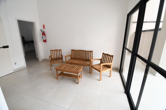 Hall social de apartamento para alugar com 1 quarto, 51m² em Centro, Campinas