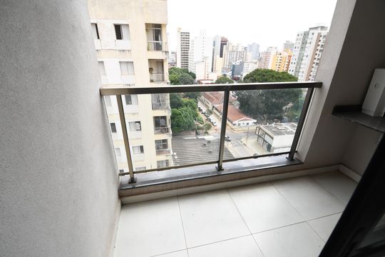 Sala - Sacada de apartamento à venda com 1 quarto, 51m² em Centro, Campinas