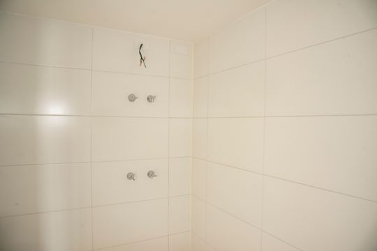 Banheiro de kitnet/studio à venda com 1 quarto, 26m² em Vila Clementino, São Paulo