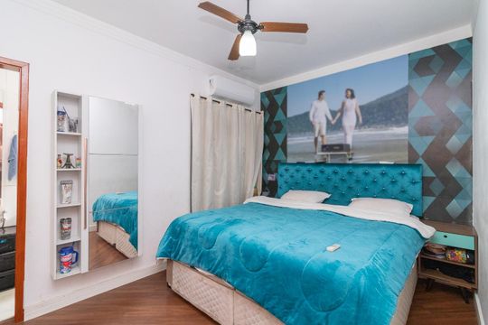 Suíte 2 de casa de condomínio à venda com 2 quartos, 83m² em Vila Araguaia, São Paulo