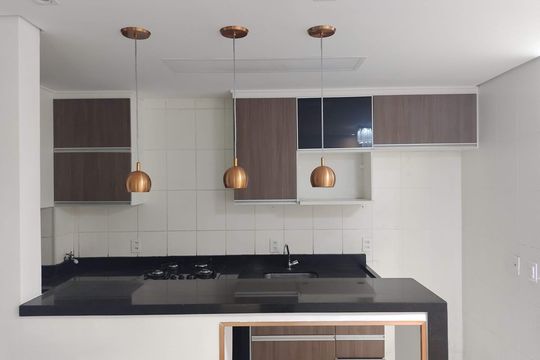 Cozinha de apartamento à venda com 2 quartos, 49m² em Conceicao, Osasco