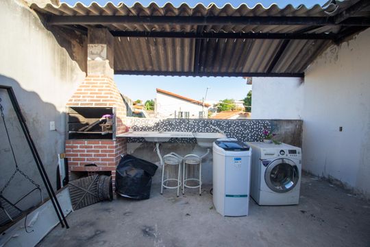 Área gourmet de casa para alugar com 2 quartos, 107m² em Éden, Sorocaba