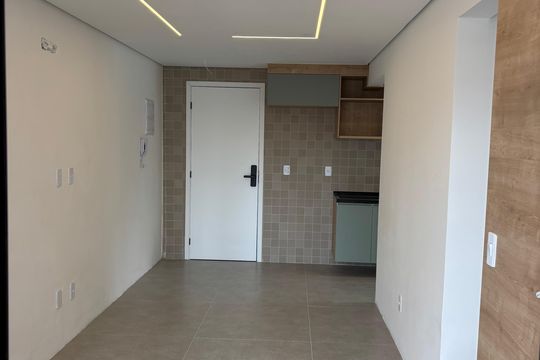 Sala de apartamento à venda com 2 quartos, 49m² em Jardim, Santo André