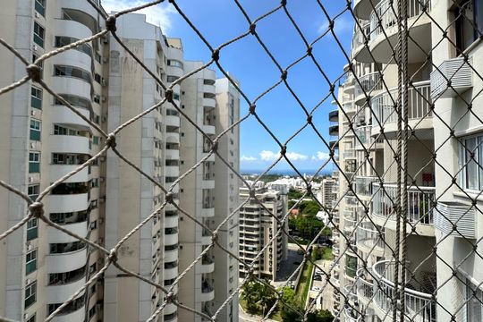 Vista quarto 3 de apartamento à venda com 3 quartos, 89m² em Recreio dos Bandeirantes, Rio de Janeiro