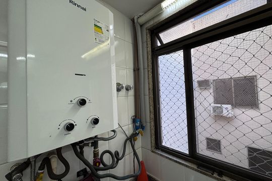 Área de Serviço de apartamento à venda com 4 quartos, 323m² em Recreio dos Bandeirantes, Rio de Janeiro