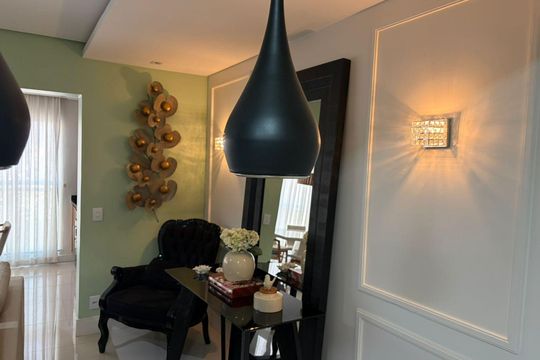 Sala de apartamento para alugar com 3 quartos, 91m² em Jardim Paraiso, São Paulo