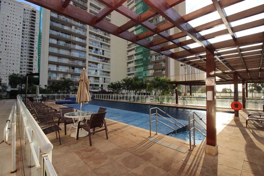 Área comum - Piscina de apartamento para alugar com 2 quartos, 60m² em Águas Claras, Brasília