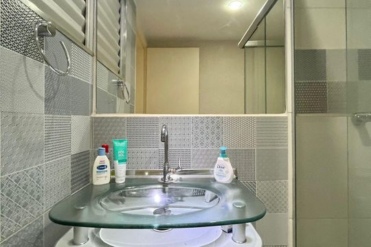 Banheiro da Suíte  de apartamento à venda com 2 quartos, 104m² em Jardim Nova Europa, Campinas