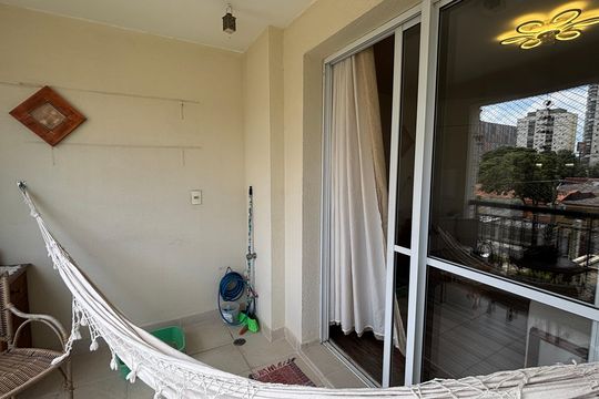 Sala - Sala de Jantar Varanda de apartamento à venda com 3 quartos, 119m² em Jardim, Santo André