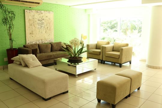 Área comum de apartamento à venda com 1 quarto, 62m² em Jardim Goiás, Goiânia