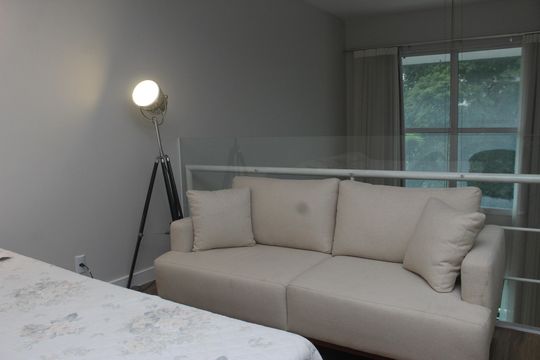 Suíte de apartamento à venda com 1 quarto, 62m² em Jardim Goiás, Goiânia