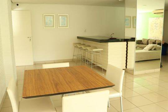 Área comum de apartamento à venda com 1 quarto, 62m² em Jardim Goiás, Goiânia