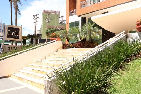 Fachada do Prédio de apartamento à venda com 1 quarto, 62m² em Jardim Goiás, Goiânia