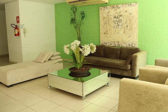 Área comum de apartamento à venda com 1 quarto, 62m² em Jardim Goiás, Goiânia