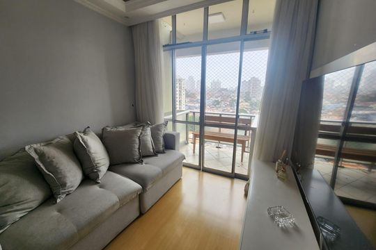 Sala de apartamento à venda com 2 quartos, 56m² em Vila da Saúde, São Paulo