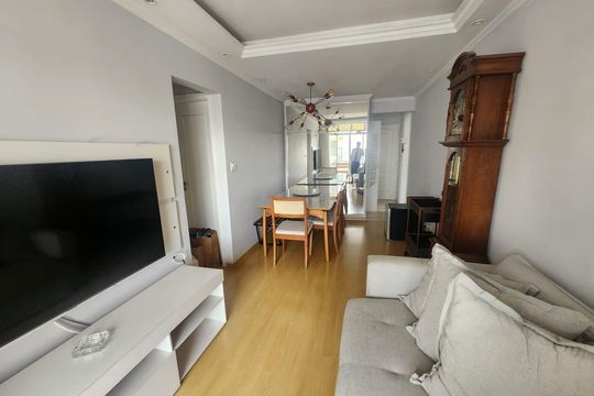 Sala de apartamento à venda com 2 quartos, 56m² em Vila da Saúde, São Paulo