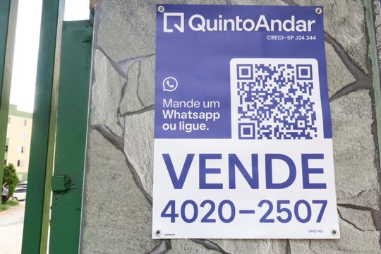 Plaquinha de apartamento à venda com 2 quartos, 46m² em Conjunto Habitacional Teotonio Vilela, São Paulo