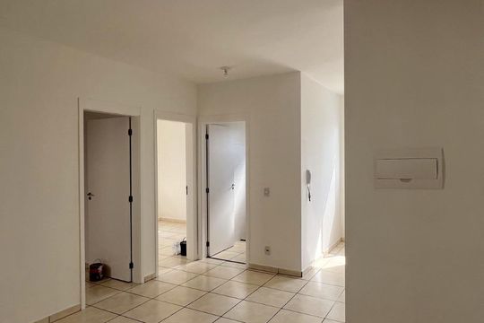 Sala de apartamento para alugar com 2 quartos, 42m² em Valentina Figueiredo, Ribeirão Preto