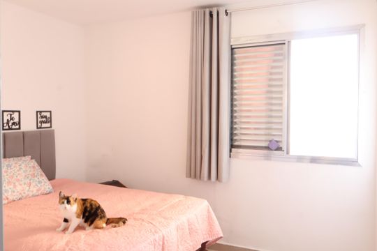 Quarto 2 de apartamento à venda com 2 quartos, 47m² em Vila Industrial, São Paulo