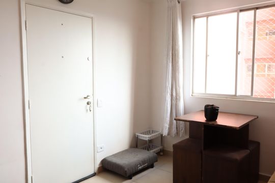 Sala de apartamento à venda com 2 quartos, 47m² em Vila Industrial, São Paulo