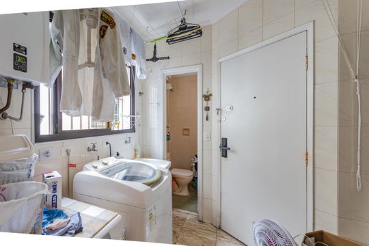 Área de Serviço de apartamento à venda com 3 quartos, 137m² em Aclimação, São Paulo