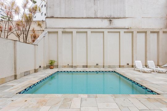 Área comum - Piscina de apartamento à venda com 3 quartos, 137m² em Aclimação, São Paulo