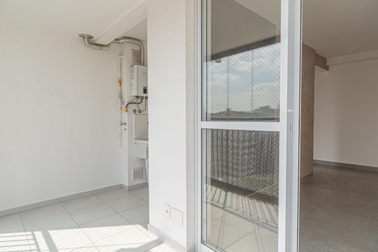 Varanda da Sala de apartamento à venda com 2 quartos, 56m² em Consolação, São Paulo