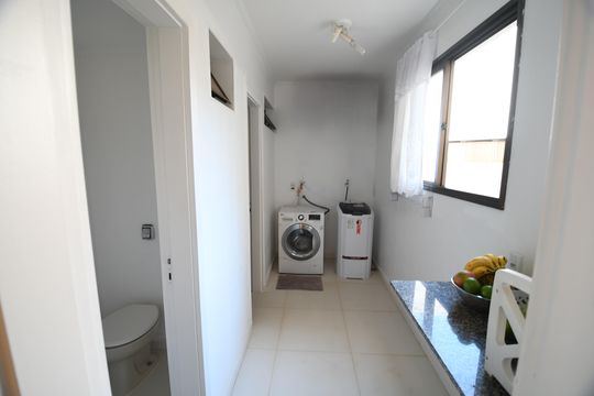 Área de Serviço de apartamento para alugar com 2 quartos, 88m² em Vila Rossi Borghi E Siqueira, Campinas