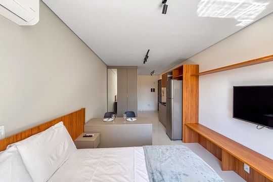 Sala / Quarto de apartamento para alugar com 1 quarto, 30m² em Tatuapé, São Paulo