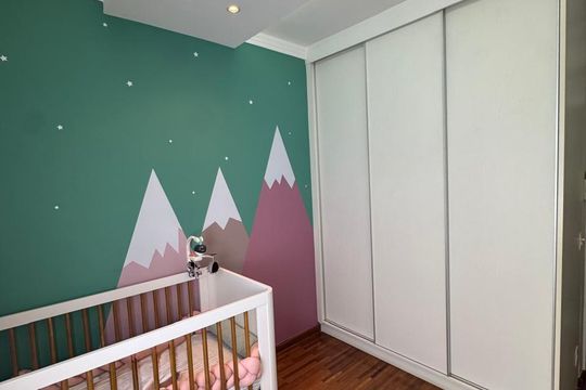 Quarto de apartamento à venda com 2 quartos, 100m² em Tamboré, Santana de Parnaíba